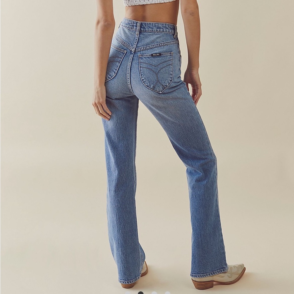 Rolla’s dusters bootcut high rise slim bootcut jeans 27